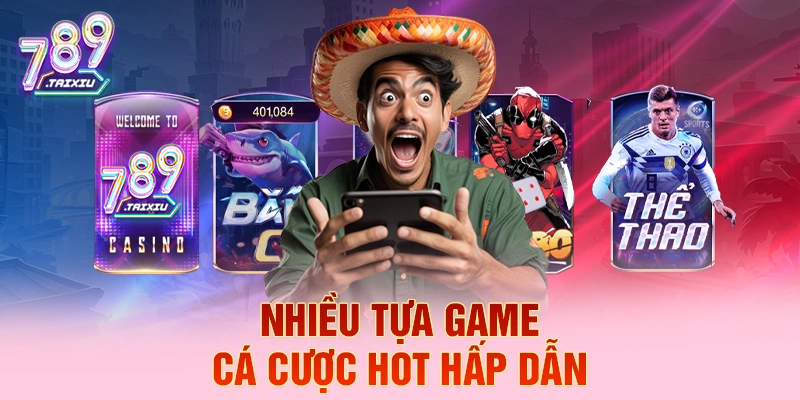 Các tựa game cá cược hấp dẫn tại yo88